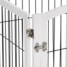 Load image into Gallery viewer, 4-Panel Wooden Folding Pet Playpen Pet Playpens Living and Home