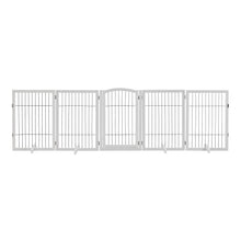 Load image into Gallery viewer, 4-Panel Wooden Folding Pet Playpen Pet Playpens Living and Home