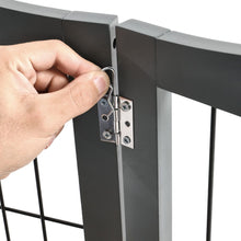 Load image into Gallery viewer, 4-Panel Wooden Folding Pet Playpen Pet Playpens Living and Home