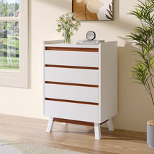 Load image into Gallery viewer, 4-Tier Bedroom Chest Storage Cabinet Living and Home