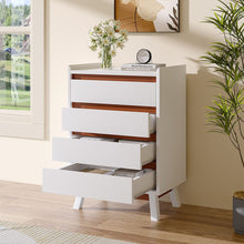 Load image into Gallery viewer, 4-Tier Bedroom Chest Storage Cabinet Living and Home 60cm W