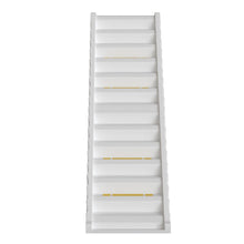 Load image into Gallery viewer, Folding Portable Dog Pet Stairs Ramp White Living and Home