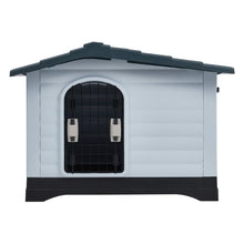 Load image into Gallery viewer, Large Dog Kennel Outdoor Indoor Pet Plastic Garden House Dog Houses Living and Home