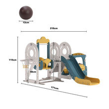 Load image into Gallery viewer, 3-in-1 Kids Toddler Swing and Slide Set Climber Playset Swing & Slide Living and Home