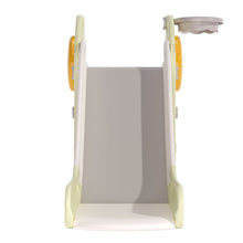 Load image into Gallery viewer, Toddler Slide with Basketball Hoop for Indoor Outdoor Swing & Slide Living and Home