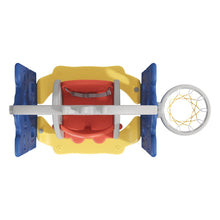 Load image into Gallery viewer, Indoor Outdoor Toddler Swing with Basketball Hoop Swing & Slide Living and Home