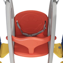 Load image into Gallery viewer, Indoor Outdoor Toddler Swing with Basketball Hoop Swing & Slide Living and Home