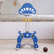 Load image into Gallery viewer, 2-in-1 Adjustable Kids Basketball Hoop with Football Goal Kids Basketball Hoops Living and Home