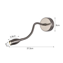 Load image into Gallery viewer, Contemporary Adjustable Gooseneck LED Wall Light