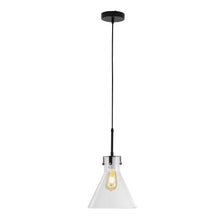 Load image into Gallery viewer, Modern Style Transparent Black Glass Single Light Pendant Light Pendant Lights Living and Home