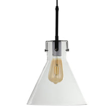 Load image into Gallery viewer, Modern Style Transparent Black Glass Single Light Pendant Light Pendant Lights Living and Home