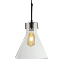 Load image into Gallery viewer, Modern Style Transparent Black Glass Single Light Pendant Light Pendant Lights Living and Home