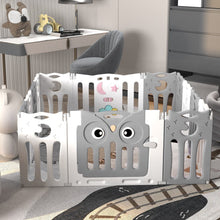 Load image into Gallery viewer, Owl Playpen with Crawling Mat and Ocean Balls Living and Home