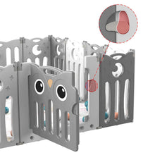 Load image into Gallery viewer, Owl Playpen with Crawling Mat and Ocean Balls Living and Home