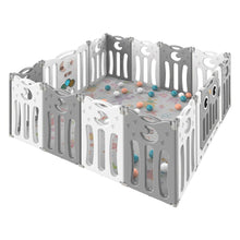 Load image into Gallery viewer, Owl Playpen with Crawling Mat and Ocean Balls Living and Home