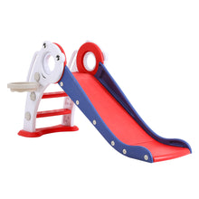 Load image into Gallery viewer, Blue and Red Folding Plastic Slide for Kids