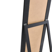 Load image into Gallery viewer, 150cm H Full Length Mirror Classic Wood Beveled Floor Mirror Full Length Mirrors Living and Home