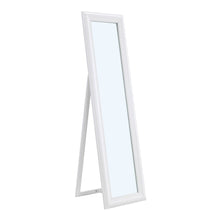 Load image into Gallery viewer, 150cm H Modern White Framed Full Length Mirror Wood Beveled Floor Mirror Full Length Mirrors Living and Home