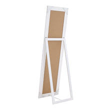Load image into Gallery viewer, 150cm H Modern White Framed Full Length Mirror Wood Beveled Floor Mirror Full Length Mirrors Living and Home