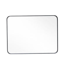 Load image into Gallery viewer, 122cm W Aluminum Frame Bathroom Vanity Wall Mirror with Rounded Corner Bathroom Mirrors Living and Home