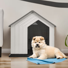 Load image into Gallery viewer, Waterproof Plastic Dog House Pet Kennel with Door Dog Houses Living and Home