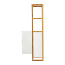 Load image into Gallery viewer, 33x30x148cm 4-Tier Single-door Tall Bathroom Storage Cabinet