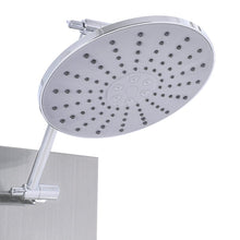 Load image into Gallery viewer, 4 in 1 Adjustable Stainless Steel Shower Panel System with Body Massage Jets and Handle Shower Systems Living and Home