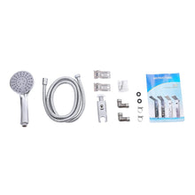 Load image into Gallery viewer, 4 in 1 Adjustable Stainless Steel Shower Panel System with Body Massage Jets and Handle Shower Systems Living and Home