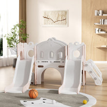 Load image into Gallery viewer, Toddler Two Slides Playset Living and Home