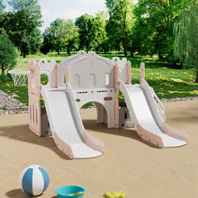 Load image into Gallery viewer, Toddler Two Slides Playset Living and Home