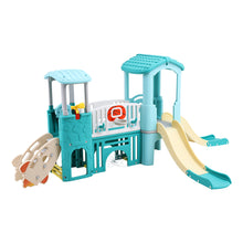Load image into Gallery viewer, Toddlers Slide and Climber with Balls and Ring Toss