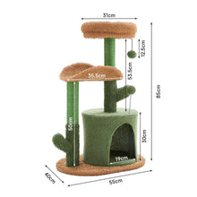 Load image into Gallery viewer, Scratching Post Cat Tree Living and Home