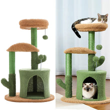 Load image into Gallery viewer, Scratching Post Cat Tree Living and Home