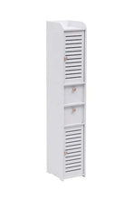 Load image into Gallery viewer, Freestanding Wooden Tall Bathroom Storage Cabinet Living and Home