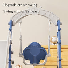 Load image into Gallery viewer, Toddler Kids 3-in-1 Plastic Climber and Swing Set Living and Home