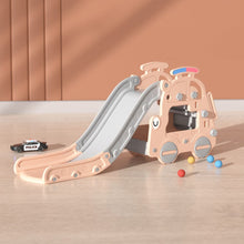 Load image into Gallery viewer, Indoor Outdoor Plastic Climber and Slide Set for Toddler Living and Home