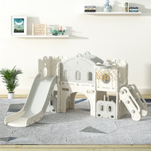 Load image into Gallery viewer, Eco-Friendly Castle Slide with Frame and Ball Living and Home