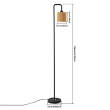 Load image into Gallery viewer, Modern Floor Lamp with Cylindrical Shade