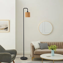 Load image into Gallery viewer, Modern Floor Lamp with Cylindrical Shade
