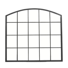 Load image into Gallery viewer, Black Industrial Arch Wall Mirror