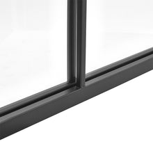 Load image into Gallery viewer, Black Industrial Arch Wall Mirror