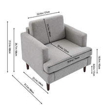 Load image into Gallery viewer, Premium Single Seater Armchair & Compact Sofa Collection
