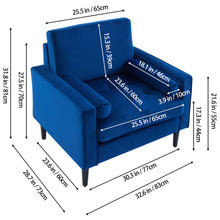 Load image into Gallery viewer, Premium Single Seater Armchair & Compact Sofa Collection