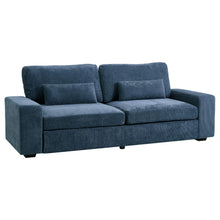 Load image into Gallery viewer, 2-Seater Chenille Upholstered Sofa with Pillows