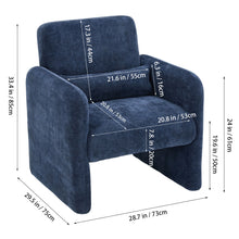 Load image into Gallery viewer, Leisure Chairs & Sofas Set – Fabric, PU & Wood