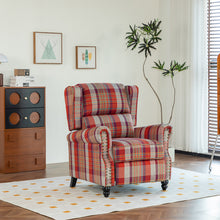 Load image into Gallery viewer, Elegant Wingback Recliner Armchair
