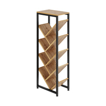 Load image into Gallery viewer, 8-Tier Floor Standing Tree Bookshelf Storage Rack