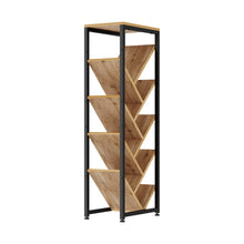 Load image into Gallery viewer, 8-Tier Floor Standing Tree Bookshelf Storage Rack