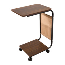 Load image into Gallery viewer, C-Shaped Side Table with Storage Bag