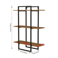 Load image into Gallery viewer, 3-Tier Modern Wall-Mounted Shelves Floating Shelves